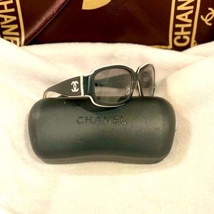 Chanel Wrap Sunglasses & case